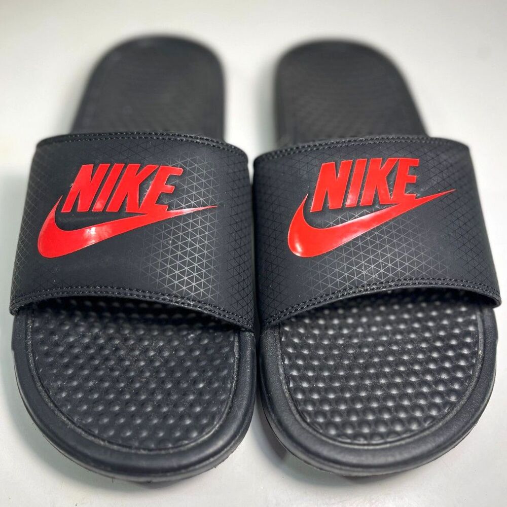 Nike Women's Slides Black SZ 8-W 6-1/2 M